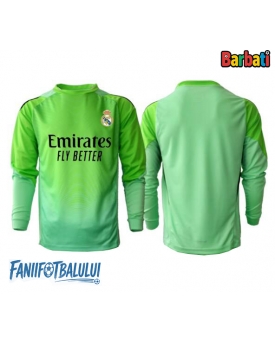 Real Madrid Portarii Tricou Fotbal Replică 2025-26 Barbati Deplasare Mâneci Lungi